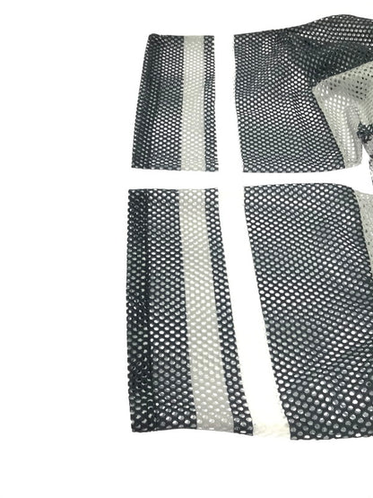 【中古品】【メンズ】 CHILLIN' チリン FOOTBALL MESH JERSEY フットボール メッシュ ジャージ 142-261009-ty-10-tagh サイズ：XL カラー：ホワイト/ブラック 万代Net店