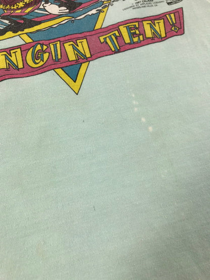 【ジャンク品】【メンズ】 THE CALIFORNIA RAISINS ザ カリフォルニア レイズンズ 80'S PRINT S/S TEE 80年代 プリント S/S Ｔシャツ 146-261009-ty-09-tagh サイズ：不明 カラー：ミント 万代Net店