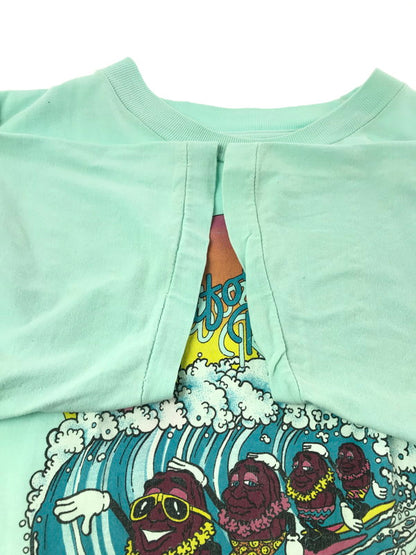 【ジャンク品】【メンズ】 THE CALIFORNIA RAISINS ザ カリフォルニア レイズンズ 80'S PRINT S/S TEE 80年代 プリント S/S Ｔシャツ 146-261009-ty-09-tagh サイズ：不明 カラー：ミント 万代Net店