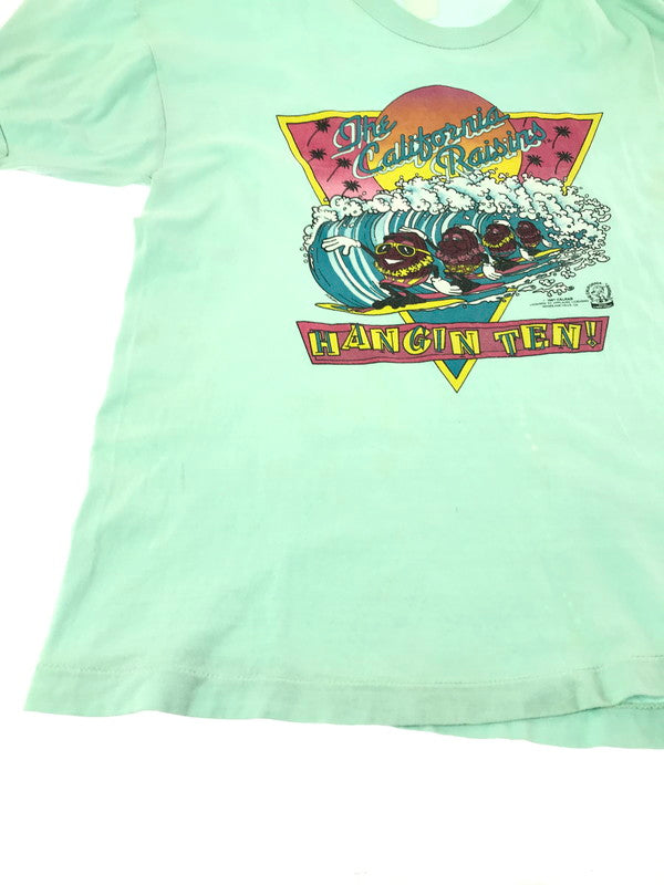 【ジャンク品】【メンズ】 THE CALIFORNIA RAISINS ザ カリフォルニア レイズンズ 80'S PRINT S/S TEE 80年代 プリント S/S Ｔシャツ 146-261009-ty-09-tagh サイズ：不明 カラー：ミント 万代Net店