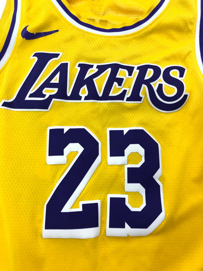 【中古品】【メンズ】 NIKE ナイキ LAKERS GAME SHIRT AA7099-741 レイカーズ ゲームシャツ 148-261003-na-01-tagh サイズ：L カラー：イエロー 万代Net店