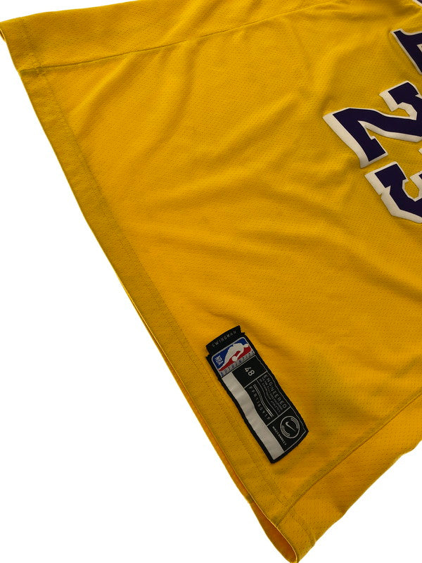 【中古品】【メンズ】 NIKE ナイキ LAKERS GAME SHIRT AA7099-741 レイカーズ ゲームシャツ 148-261003-na-01-tagh サイズ：L カラー：イエロー 万代Net店