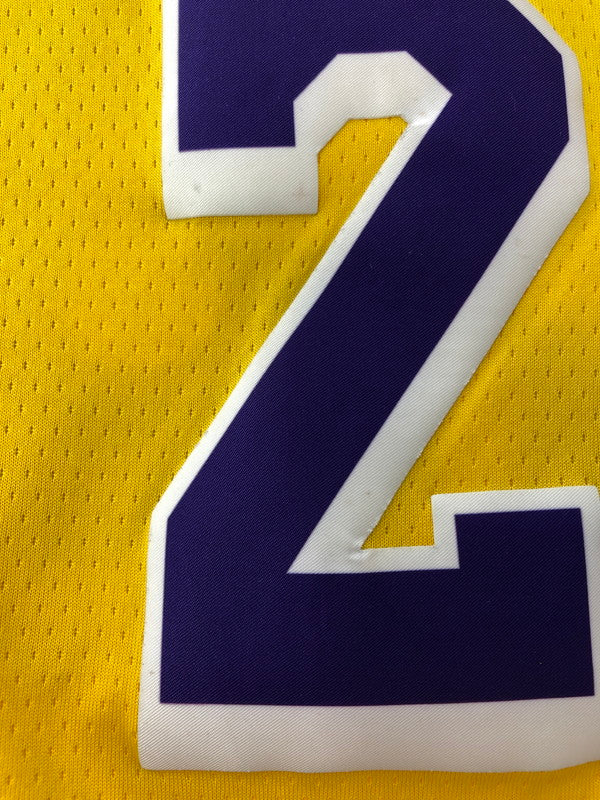 【中古品】【メンズ】 NIKE ナイキ LAKERS GAME SHIRT AA7099-741 レイカーズ ゲームシャツ 148-261003-na-01-tagh サイズ：L カラー：イエロー 万代Net店