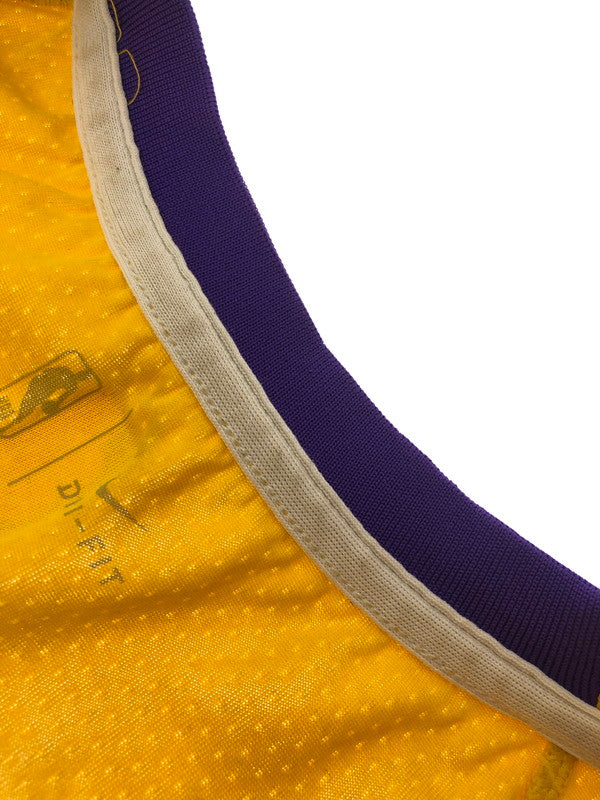 【中古品】【メンズ】 NIKE ナイキ LAKERS GAME SHIRT AA7099-741 レイカーズ ゲームシャツ 148-261003-na-01-tagh サイズ：L カラー：イエロー 万代Net店