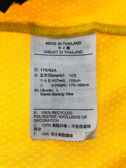 【中古品】【メンズ】 NIKE ナイキ LAKERS GAME SHIRT AA7099-741 レイカーズ ゲームシャツ 148-261003-na-01-tagh サイズ：L カラー：イエロー 万代Net店