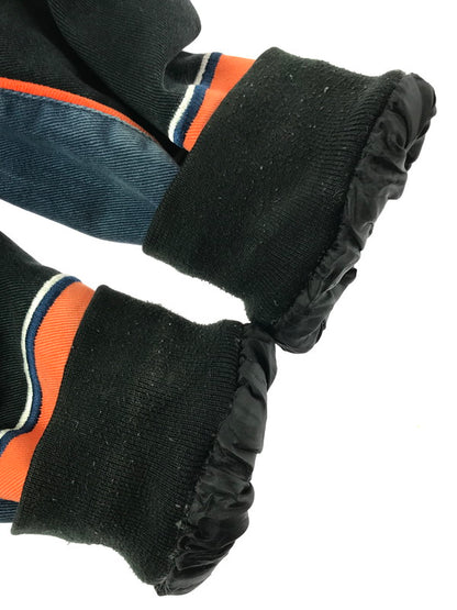 【現状渡し品】【メンズ】 NFL ナショナル・フットボール・リーグ BRONCOS RACING JACKET ブロンコス レーシング ジャケット アウター 146-261002-rt-09-tagh サイズ：XL カラー：ネイビー/BLACK 万代Net店