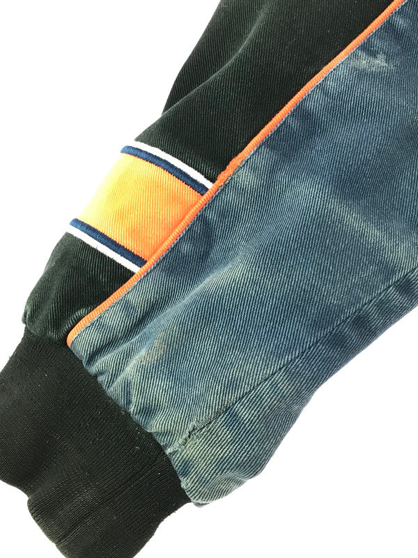 【現状渡し品】【メンズ】 NFL ナショナル・フットボール・リーグ BRONCOS RACING JACKET ブロンコス レーシング ジャケット アウター 146-261002-rt-09-tagh サイズ：XL カラー：ネイビー/BLACK 万代Net店