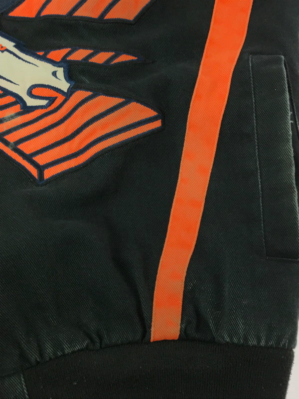 【現状渡し品】【メンズ】 NFL ナショナル・フットボール・リーグ BRONCOS RACING JACKET ブロンコス レーシング ジャケット アウター 146-261002-rt-09-tagh サイズ：XL カラー：ネイビー/BLACK 万代Net店