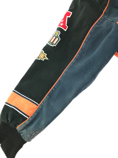 【現状渡し品】【メンズ】 NFL ナショナル・フットボール・リーグ BRONCOS RACING JACKET ブロンコス レーシング ジャケット アウター 146-261002-rt-09-tagh サイズ：XL カラー：ネイビー/BLACK 万代Net店