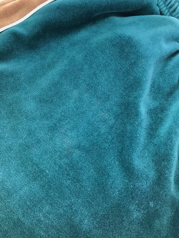 【現状渡し品】【メンズ】 KEBOZ ケボズ VELOUR TRACK PANTS ベロア トラック パンツ 153-261010-ty-19-tagh サイズ：L カラー：グリーン 万代Net店