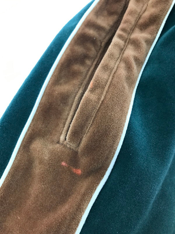 【現状渡し品】【メンズ】 KEBOZ ケボズ VELOUR TRACK PANTS ベロア トラック パンツ 153-261010-ty-19-tagh サイズ：L カラー：グリーン 万代Net店