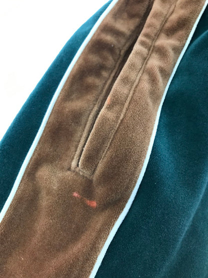 【現状渡し品】【メンズ】 KEBOZ ケボズ VELOUR TRACK PANTS ベロア トラック パンツ 153-261010-ty-19-tagh サイズ：L カラー：グリーン 万代Net店