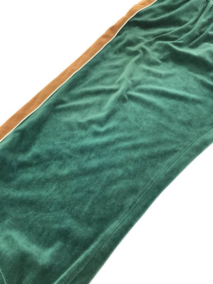 【現状渡し品】【メンズ】 KEBOZ ケボズ VELOUR TRACK PANTS ベロア トラック パンツ 153-261010-ty-19-tagh サイズ：L カラー：グリーン 万代Net店