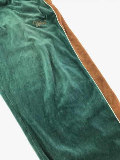 【現状渡し品】【メンズ】 KEBOZ ケボズ VELOUR TRACK PANTS ベロア トラック パンツ 153-261010-ty-19-tagh サイズ：L カラー：グリーン 万代Net店