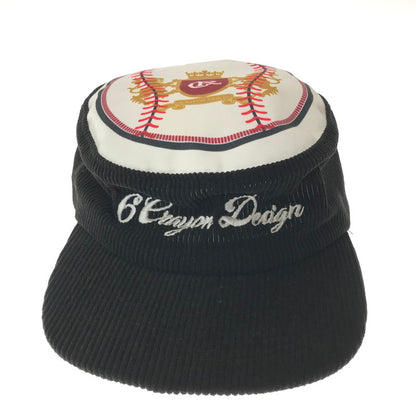【中古品】【メンズ】 6CRAYON シックスクレヨン DESIGN PILLBOX CAP デザイン ピルボックス キャップ 帽子 185-261023-ty-13-tagh カラー：ブラック 万代Net店