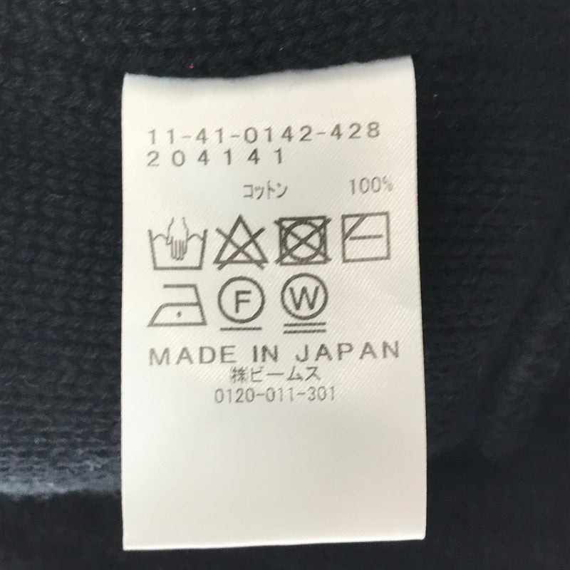 【中古品】【メンズ】 BEAMS ビームス JACQUARD KNIT BUCKET HAT 11-41-0142-428-204141 ジャカード ニット バケット ハット 帽子 185-261023-ty-15-tagh カラー：ブラック 万代Net店