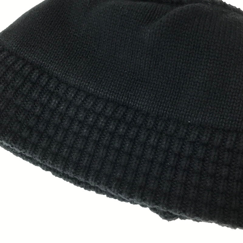 【中古品】【メンズ】 BEAMS ビームス JACQUARD KNIT BUCKET HAT 11-41-0142-428-204141 ジャカード ニット バケット ハット 帽子 185-261023-ty-15-tagh カラー：ブラック 万代Net店