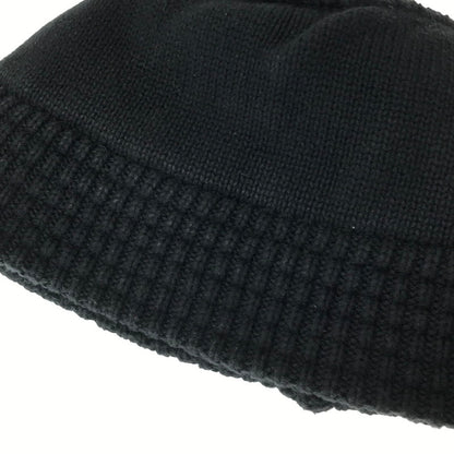 【中古品】【メンズ】 BEAMS ビームス JACQUARD KNIT BUCKET HAT 11-41-0142-428-204141 ジャカード ニット バケット ハット 帽子 185-261023-ty-15-tagh カラー：ブラック 万代Net店