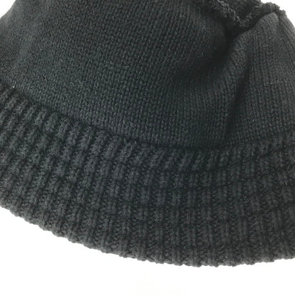 【中古品】【メンズ】 BEAMS ビームス JACQUARD KNIT BUCKET HAT 11-41-0142-428-204141 ジャカード ニット バケット ハット 帽子 185-261023-ty-15-tagh カラー：ブラック 万代Net店