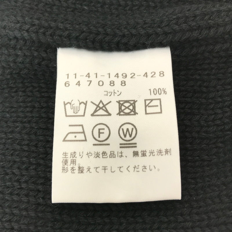 【中古品】【メンズ】 BEAMS ビームス JACQUARD KNIT BUCKET HAT 11-41-1492-428-647088 ジャカード ニット バケット ハット 帽子 185-261023-ty-14-tagh カラー：ブラック 万代Net店