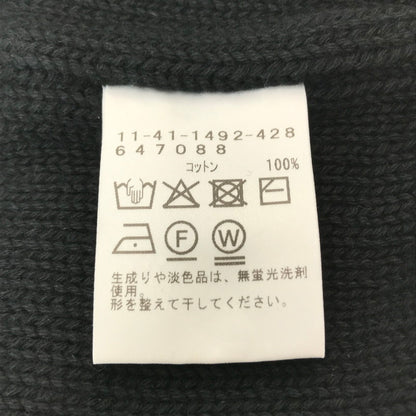 【中古品】【メンズ】 BEAMS ビームス JACQUARD KNIT BUCKET HAT 11-41-1492-428-647088 ジャカード ニット バケット ハット 帽子 185-261023-ty-14-tagh カラー：ブラック 万代Net店