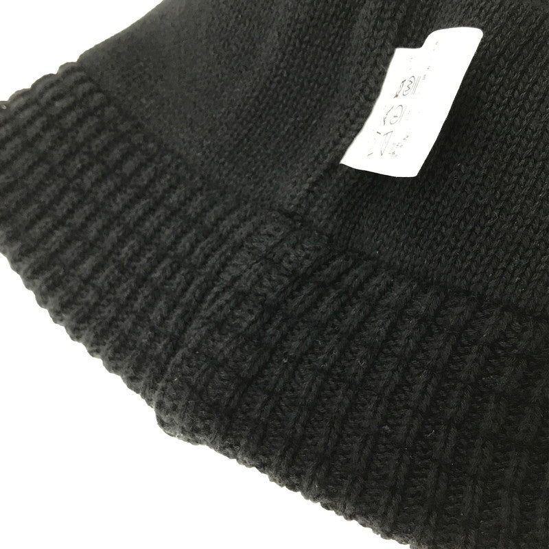【中古品】【メンズ】 BEAMS ビームス JACQUARD KNIT BUCKET HAT 11-41-1492-428-647088 ジャカード ニット バケット ハット 帽子 185-261023-ty-14-tagh カラー：ブラック 万代Net店