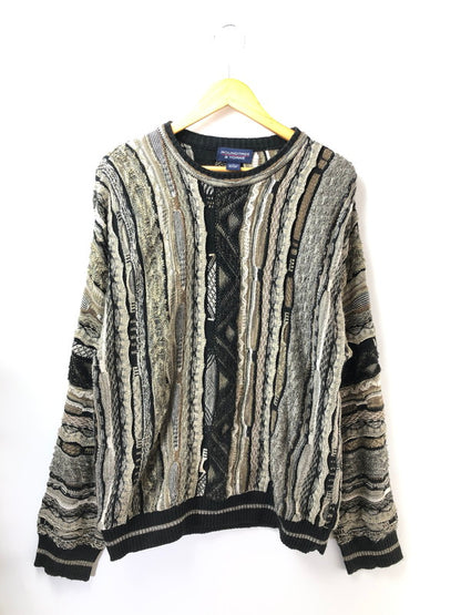 【中古品】【メンズ】 ROUNDTREE&YORKE ラウンドツリーアンドヨーク 3D KNIT SWEATER ニット セーター 146-261003-na-09-tagh サイズ：L カラー：マルチカラー 万代Net店