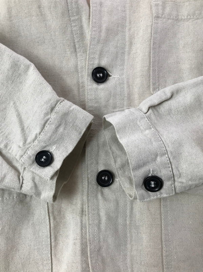 【中古品】【メンズ】 VETRA ベトラ COTTON LINEN COVERALLS NATURAL フランス製 コットン リネン カバーオール ライトアウター 145-261002-rt-05-tagh サイズ：42 カラー：ナチュラル 万代Net店