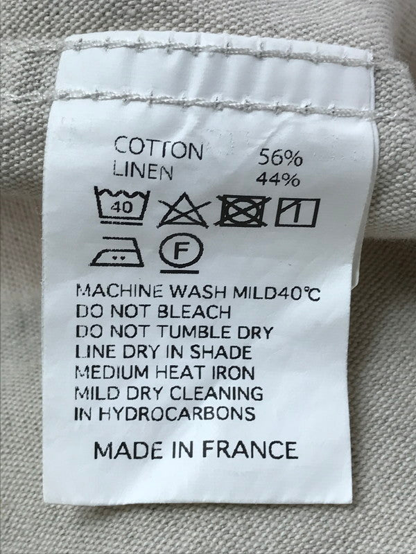 【中古品】【メンズ】 VETRA ベトラ COTTON LINEN COVERALLS NATURAL フランス製 コットン リネン カバーオール ライトアウター 145-261002-rt-05-tagh サイズ：42 カラー：ナチュラル 万代Net店