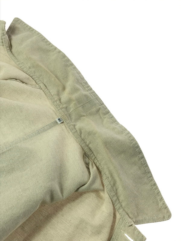 【中古品】【メンズ】 VETRA ベトラ COTTON LINEN COVERALLS NATURAL フランス製 コットン リネン カバーオール ライトアウター 145-261002-rt-05-tagh サイズ：42 カラー：ナチュラル 万代Net店
