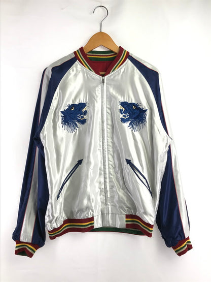 【中古品】【メンズ】 TAILOR 東洋 テーラー東洋 MID 1950's EAGLE×BLUE TIGER ACETATE SOUVENIR JACKET TT15790 スーベニア ジャケット ライトアウター 145-261002-rt-08-tagh サイズ：L カラー：レッド/ブルー 万代Net店