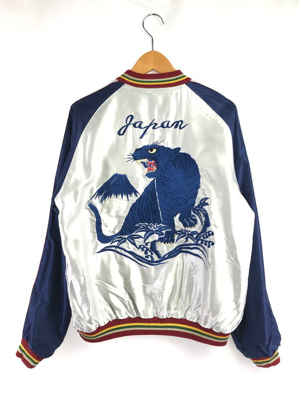 【中古品】【メンズ】 TAILOR 東洋 テーラー東洋 MID 1950's EAGLE×BLUE TIGER ACETATE SOUVENIR JACKET TT15790 スーベニア ジャケット ライトアウター 145-261002-rt-08-tagh サイズ：L カラー：レッド/ブルー 万代Net店