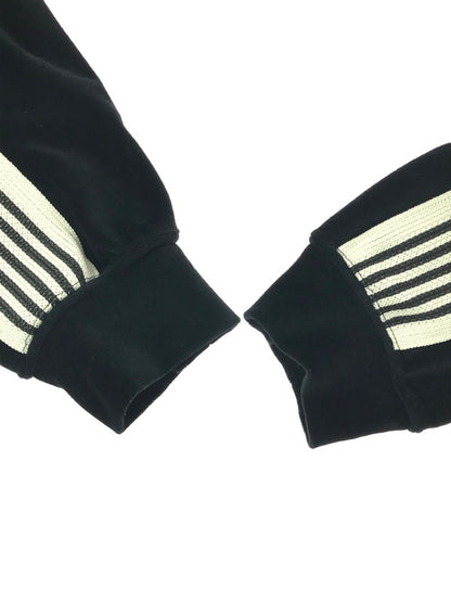 【中古品】【メンズ】 NEEDLES ニードルス VELOUR TRACK JACKET BLACK OT1610 LHP別注 ベロア TRACK ジャケット ライトアウター 140-261002-rt-04-tagh サイズ：M カラー：ブラック 万代Net店