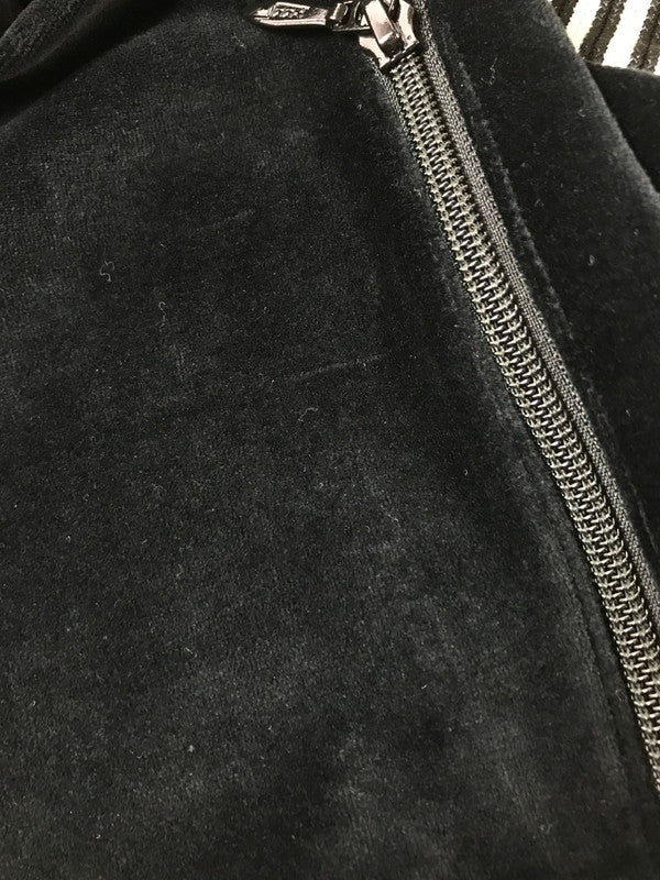 【中古品】【メンズ】 NEEDLES ニードルス VELOUR TRACK JACKET BLACK OT1610 LHP別注 ベロア TRACK ジャケット ライトアウター 140-261002-rt-04-tagh サイズ：M カラー：ブラック 万代Net店