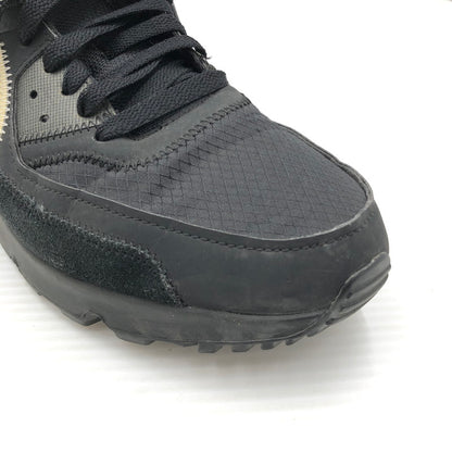 【中古品】【メンズ】 NIKE ナイキ×OFF-WHITE オフホワイト AIR MAX 90 AA7293-001 エアマックス 90 スニーカー 靴 160-261005-na-44-tagh サイズ：27cm US 9 カラー：BLACK/BLACK-CONE-WHITE 万代Net店