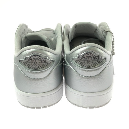 【中古美品】【メンズ】 NIKE ナイキ CZ0790-002 AIR JORDAN 1 RETRO LOW OG エアジョーダン 1 レトロ ロー スニーカー 靴 160-261003-na-12-tagh サイズ：26.5cm US 8.5 カラー：NEUTRAL GREY/METALLIC SILVER 万代Net店