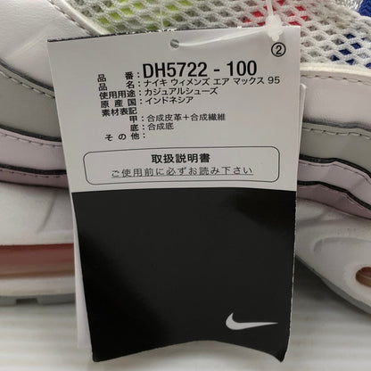 【中古品】【メンズ】 NIKE ナイキ WMNS AIR MAX 95 DH5722-100 ウィメンズ エアマックス 95 スニーカー 靴 160-261005-na-55-tagh サイズ：27.5cm US 10.5 カラー：WHITE/CRIMSON BLISS-PLUM FOG 万代Net店