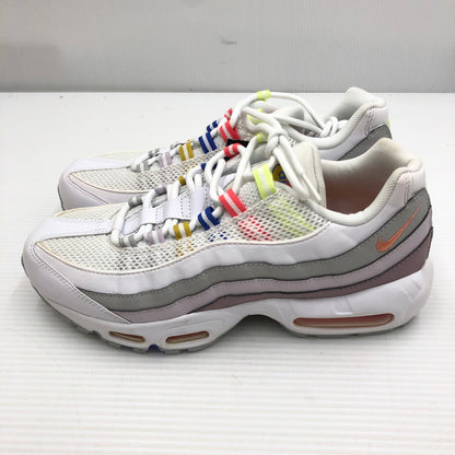【中古品】【メンズ】 NIKE ナイキ WMNS AIR MAX 95 DH5722-100 ウィメンズ エアマックス 95 スニーカー 靴 160-261005-na-55-tagh サイズ：27.5cm US 10.5 カラー：WHITE/CRIMSON BLISS-PLUM FOG 万代Net店