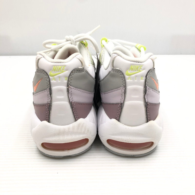 【中古品】【メンズ】 NIKE ナイキ WMNS AIR MAX 95 DH5722-100 ウィメンズ エアマックス 95 スニーカー 靴 160-261005-na-55-tagh サイズ：27.5cm US 10.5 カラー：WHITE/CRIMSON BLISS-PLUM FOG 万代Net店