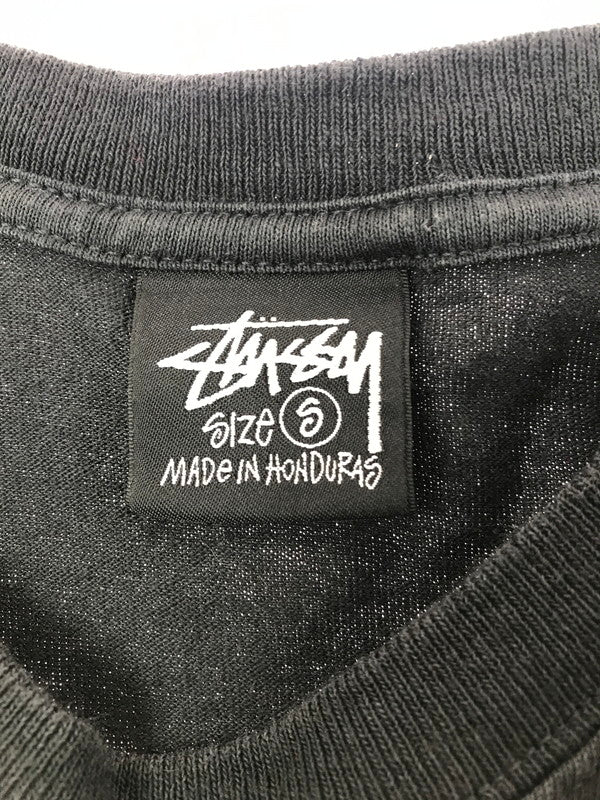 【中古品】【メンズ】 STUSSY ステューシー DOUBLE DRAGON PIGMENT DYED S/S TEE 1905113 ダブル ドラゴン ピグメント ダイド S/S Ｔシャツ 142-261009-ty-16-tagh サイズ：S カラー：ブラック 万代Net店