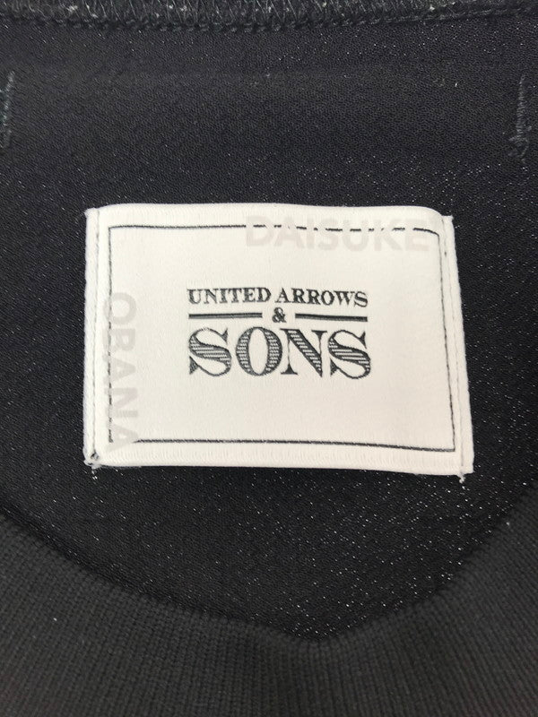 【中古品】【メンズ】 UNITED ARROWS&SONS BY DAISUKE OBANA ユナイテッドアローズ アンド サンズ POCKET S/S TEE 5517-299-0568 147-261009-ty-15-tagh サイズ：M カラー：ブラック 万代Net店