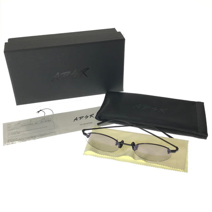 【中古品】【メンズ】 A.D.S.R. エーディーエスアール MALUMA 01 マルーマ 眼鏡 アイウェア アクセサリー 203-261007-na-07-tagh カラー：ブラック 万代Net店