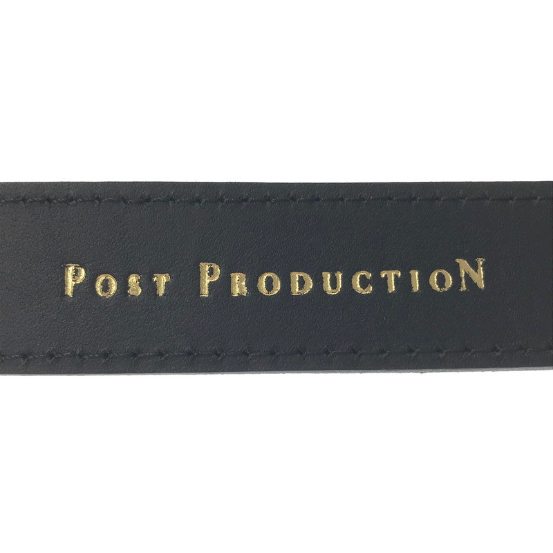 【中古品】【メンズ】 POST PRODUCTION ポスト プロダクション EASY-BELT イージー ベルト 205-261016-rt-09-tagh カラー：ブラック 万代Net店