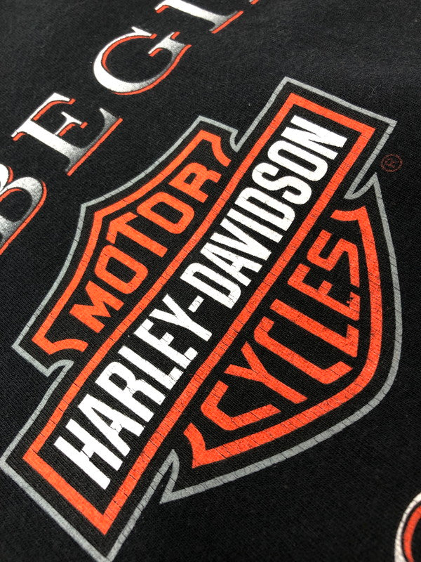 【中古品】【メンズ】 HARLEY DAVIDSON ハーレーダビッドソン 00'S ARKANSAS S/S TEE USA製 2000年代 アーカンソー S/S Ｔシャツ 146-261009-ty-18-tagh サイズ：XL カラー：ブラック 万代Net店