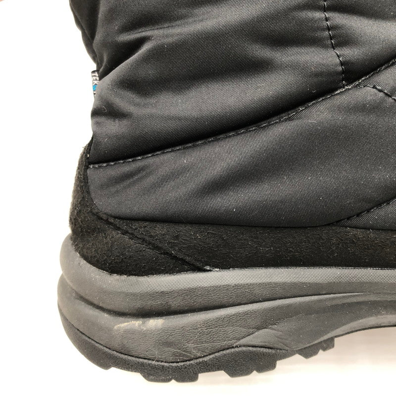 【中古品】【メンズ】 THE NORTH FACE ザ ノースフェイス NUPTSE BOOTIE WATERPROOF LOGO SHORT NF52076 ヌプシ ブーティ ウォータープルーフ ロゴ ショート ブーツ 164-261006-ty-16-tag サイズ：27cm/US9 カラー：ブラック 万代Net店