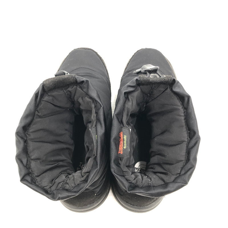 【中古品】【メンズ】 THE NORTH FACE ザ ノースフェイス NUPTSE BOOTIE WATERPROOF LOGO SHORT NF52076 ヌプシ ブーティ ウォータープルーフ ロゴ ショート ブーツ 164-261006-ty-16-tag サイズ：27cm/US9 カラー：ブラック 万代Net店