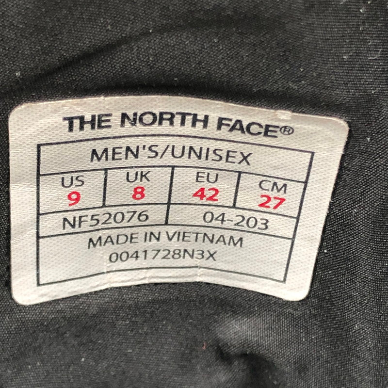 【中古品】【メンズ】 THE NORTH FACE ザ ノースフェイス NUPTSE BOOTIE WATERPROOF LOGO SHORT NF52076 ヌプシ ブーティ ウォータープルーフ ロゴ ショート ブーツ 164-261006-ty-16-tag サイズ：27cm/US9 カラー：ブラック 万代Net店
