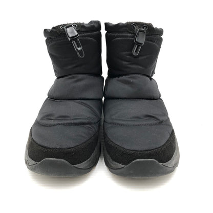 【中古品】【メンズ】 THE NORTH FACE ザ ノースフェイス NUPTSE BOOTIE WATERPROOF LOGO SHORT NF52076 ヌプシ ブーティ ウォータープルーフ ロゴ ショート ブーツ 164-261006-ty-16-tag サイズ：27cm/US9 カラー：ブラック 万代Net店