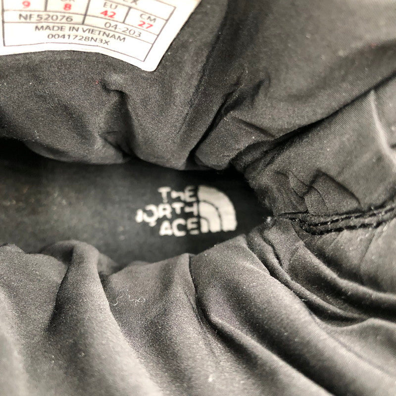 【中古品】【メンズ】 THE NORTH FACE ザ ノースフェイス NUPTSE BOOTIE WATERPROOF LOGO SHORT NF52076 ヌプシ ブーティ ウォータープルーフ ロゴ ショート ブーツ 164-261006-ty-16-tag サイズ：27cm/US9 カラー：ブラック 万代Net店