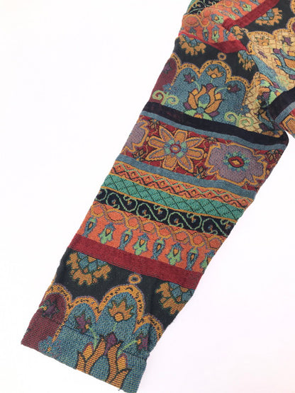 【中古品】【メンズ】 STUDIO WORKS スタジオ ワークス TAPESTRY JACKET FLOWER タペストリー ジャケット フラワー アウター 146-261009-ty-19-tagh サイズ：1X カラー：レッド/ブルー 万代Net店